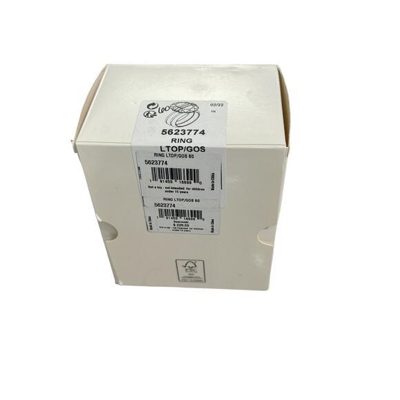 Swarovski Lucent ring Magnetic closure, Yellow, Gold-tone plated size 60/9 - Picture 7 of 7